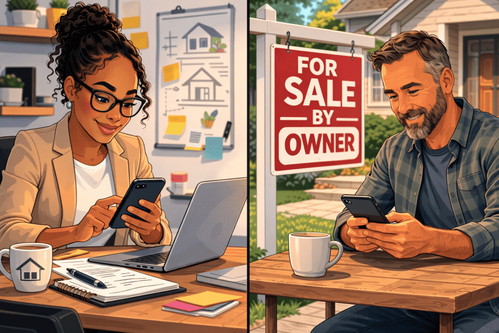 Texting real estate deal wholesaling