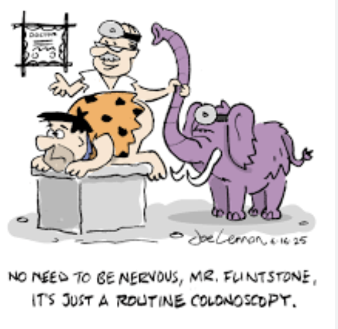 Flintstones Colonoscopy